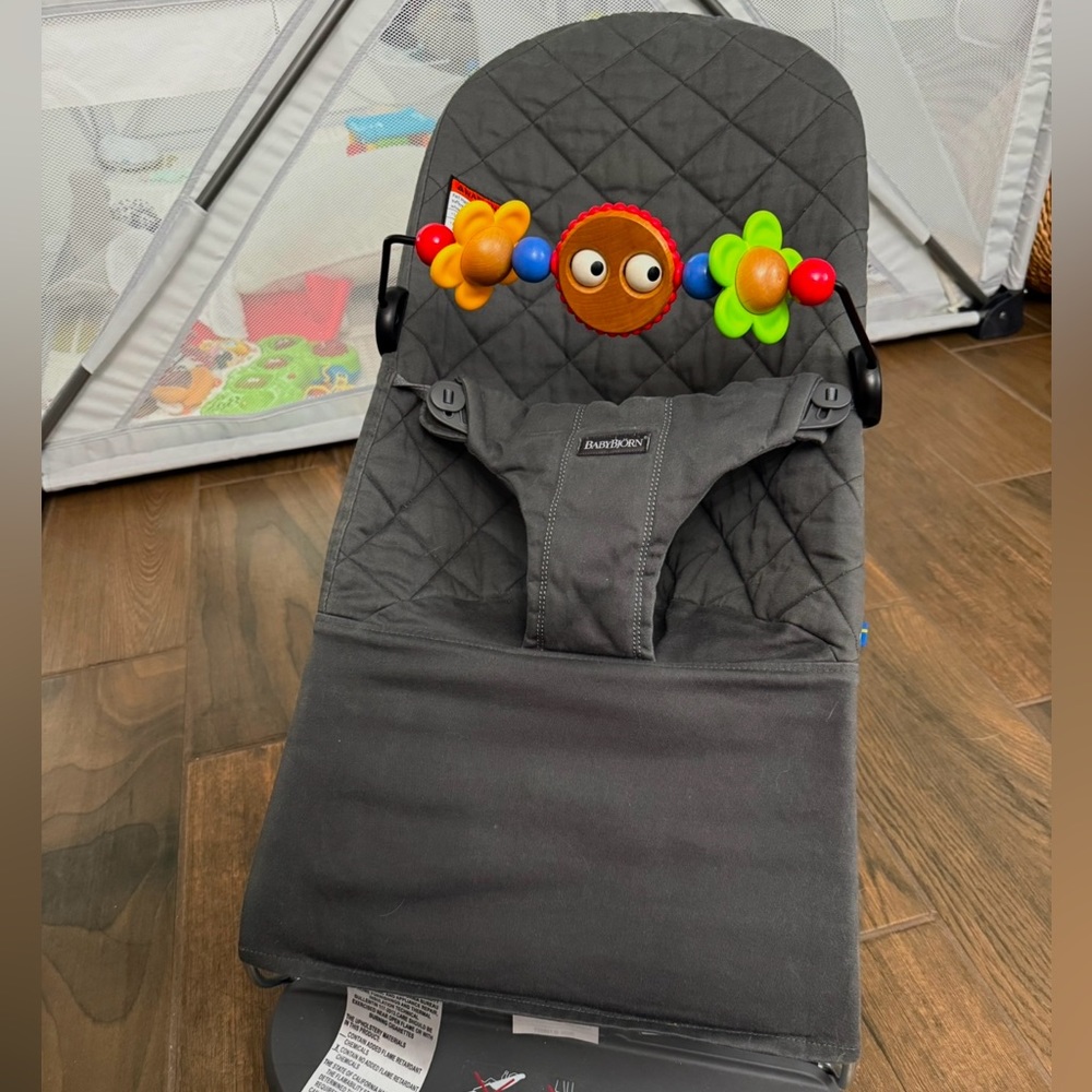 Baby Bjorn bouncer with Toy Bar